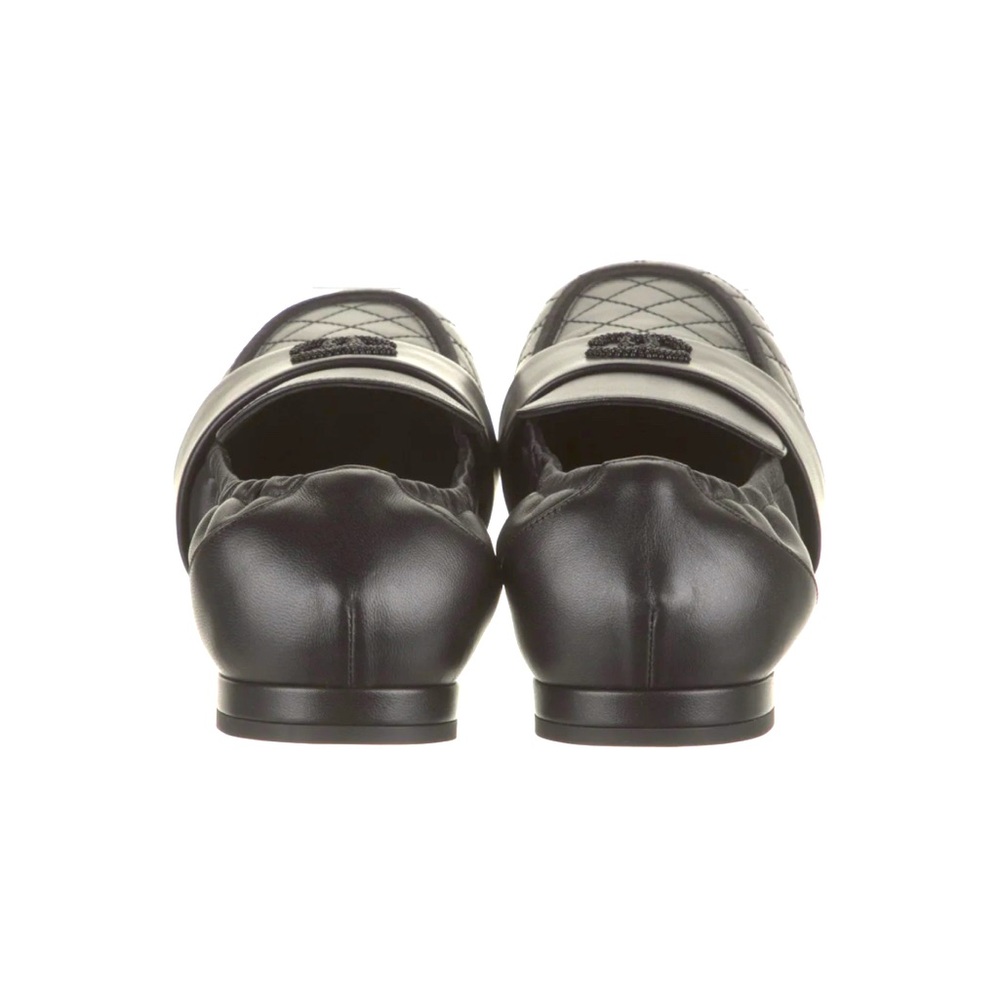 Chanel CC Lambskin Loafers - Picture 5 of 9